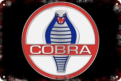 Poster Carteles Antiguos 60x40cm Ford Cobra Mustang Au-031