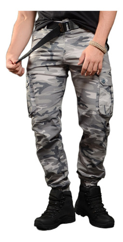 Pantalón Jogger Cargo, Táctico, Militar