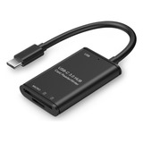 Lector De Tarjetas De Memoria Usb 3.1 Tipo C A Usb 3.0 Otg,