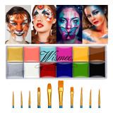 Wismee Paleta De Maquillaje Profesional De 12 Colores, Kit .