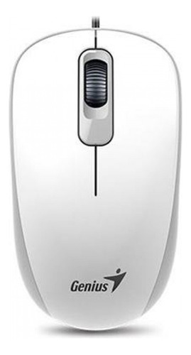 Mouse Genius  Dx-110 Usb Blanco Elegante