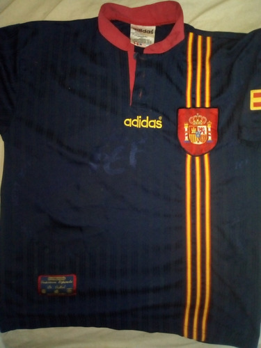 Camiseta adidas De España Del Año 92 Usada En La Europa 93