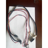 Cable Conector Sata, Datos Y Poder, Board Plug Negro De 9p