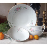 Antigua Vajilla Ensaladera Salsera 4pzs Porcelana Tsuji N493