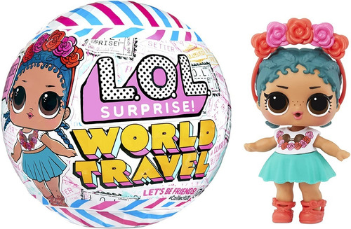 Muñeca Lol Surprise World Travel 8 Sorpresas Sharif Express