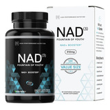 Suplemento Nad+ Booster (nad3) Potenciador De Células 120cap