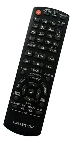 Control Universal Panasonics Audio Systems N2qayb001022 Sc-m