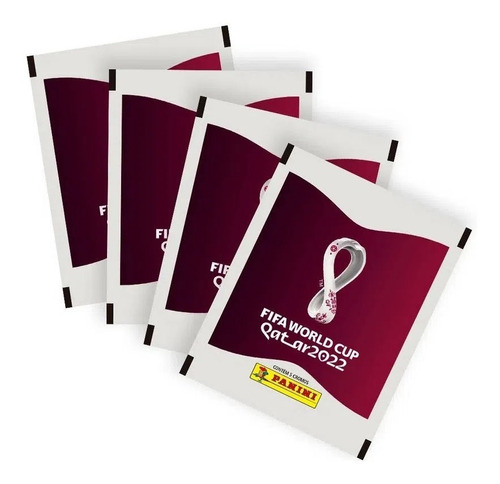 Kit 100 Figurinhas Álbum Copa Mundo Qatar 2022- 20 Envelopes