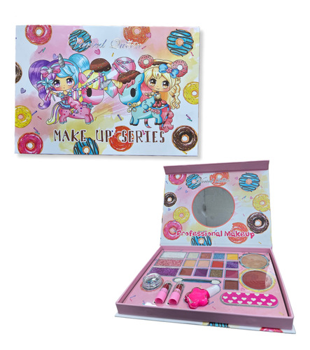 Paleta De Sombra Ojos Labial Infantil Niña Maquillaje (cod4