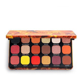 Paleta 18 Sombras Forever Flawless Fire, Make Up Revolution