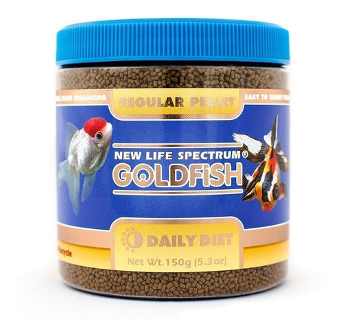 New Life Spectrum Goldfish 1mm 150g - Alimento Premium