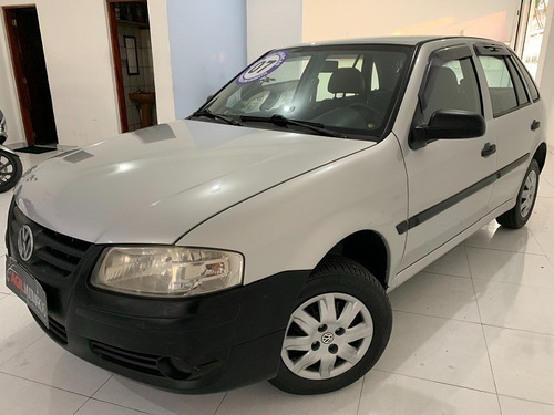 VOLKWAGEN GOL 1.0 FLEX ÚNICO DONO 2007 PRATA DIREÇÃO HIDRAUL