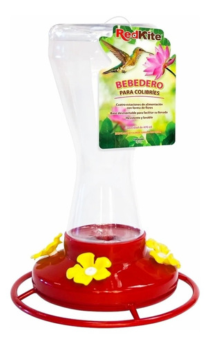 Paquete Colibri Bebedero 470ml Colgante Y Nectar 1½ L