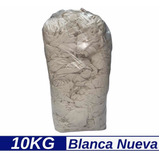 Trapos Limpieza Industrial - Blanco 100% Algodón Nuevo 10 Kg