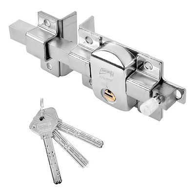 Cerradura Barra Libre Izq Llave Puntos Cromada Phillips | Envío gratis