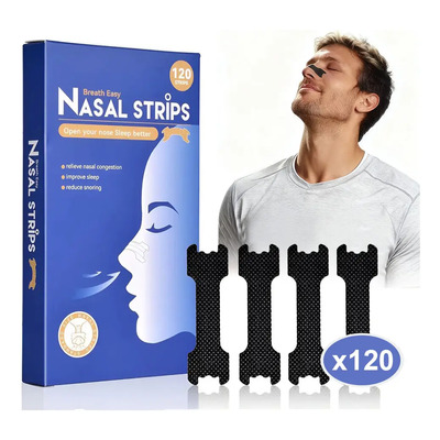 120 Tiras Nasales Anti Ronquidos Antirronquidos Deportivas Para Mejorar Respiracion Aliviar Congestion Nasal Facilitar Respirar Dormir Comodo Reducir Roncar Ayuda A Descansar Mejor | MercadoLibre