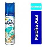 Glade Aerosol Aromatizante Ambientes, Paraíso Azul 360 Ml