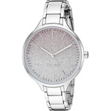 Nine West ® Reloj Mujer Plateado Nw/2337omsv Original Color De La Correa Plata