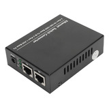 Transceptor Ethernet De Fibra, Enchufe Y Reproduzca Hasta 12