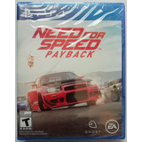 Ps4  Need For Speed Payback $749 Disco Fisico Orig Mikegames