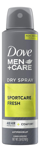 Desodorante Spray Dove Men Care Una Sa - G  Fragancia Una Sacudida De Fre