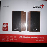 Parlant Genius Usb Wooden Stereo Speakers Sp-hf80 Extra Loud