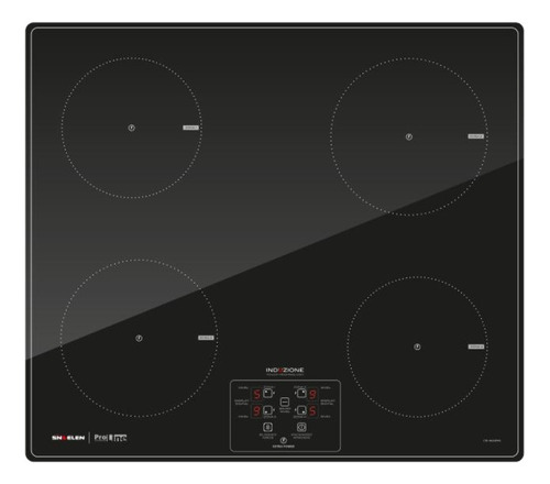 Encimera De Inducción 4 Platos Cei-4602ng Sindelen