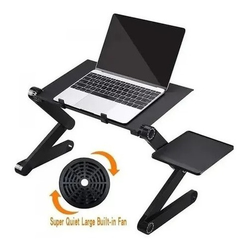 Mesa Ajustable Portátil Multiuso Laptop Table T8 Ventilación