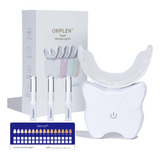 Kit De Blanqueamiento Dental Con Bandeja De Luces Led Para D