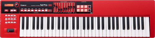 Teclado Roland Sintetizador 61 Teclas Xps10 Rd Vermelho Red