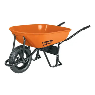 Carretilla 5.5 Ft3 Súper Reforzada, Truper 100416 | Envío gratis