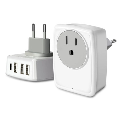Adaptador De Enchufe Europeo Adaptador De Viaje