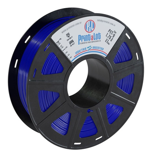 Filamento Para Impresoras 3d Petg X 1kg :: Printalot Color Azul Traslucido