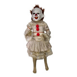 Disfraz Pennywise Payaso It Eso Niña Halloween Sin Máscara