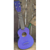 Ukelele Soprano Gracia De Caoba Pintado Varios Colores