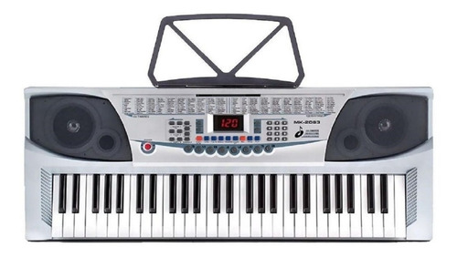 Teclado Musical Meike Mk-2083 54 Teclas Blanco 9v