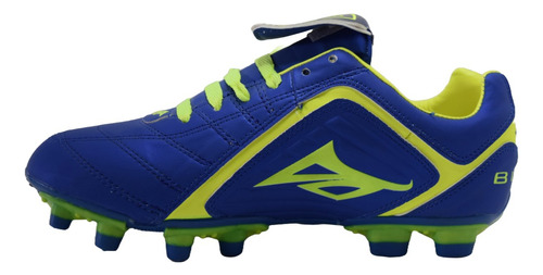 Zapatos Tachones De Fútbol Hombre Azul Amarillo