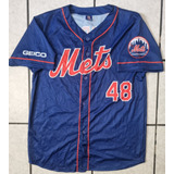 Jersey Mets New York Mlb Oficial Jacob Degrom Xl