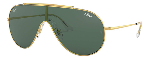 Ray Ban Rb3597 905071 Wings I Negro G-15 Dorado Original