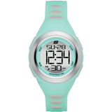 Reloj Dama Skechers Tennyson Sr2019 Color Negro Y Rosa Color De La Correa Verde Claro