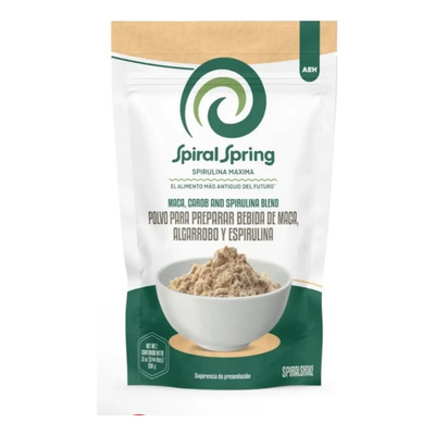 Alga Spirulina + Algarrobo + Maca Pack De 2 Bolsas De 200gr | Meses sin interés