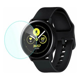 3 Micas De Cristal Templado Premium Para Galaxy Watch Active
