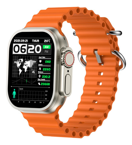 Relógio Smartwatch Ip08 Ultra 5.0 Feminino Masculino 1.99'