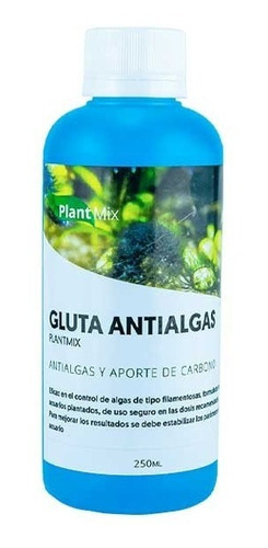 Plantmix Gluta Antialgas Plantas Acuario 500ml Pethome