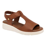 Sandalia De Tirillas Flexi 124202 Color Camel Para Mujer Tx6