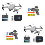 X2 Control Remoto Drone Con Cámara 4k Quadcopter + 2 Regalos
