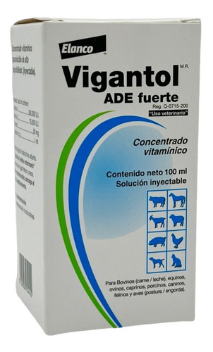 Vigantol Ade Fuerte Frasco 100 Ml Inyectable