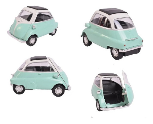 Bmw Isetta Escala 1/32-38 Welly  Con Pull Back 