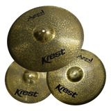 Kit De Pratos Krest Aged Brass Usado