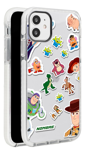 Funda Para iPhone Toy Story Personajes Personalizado Nombre